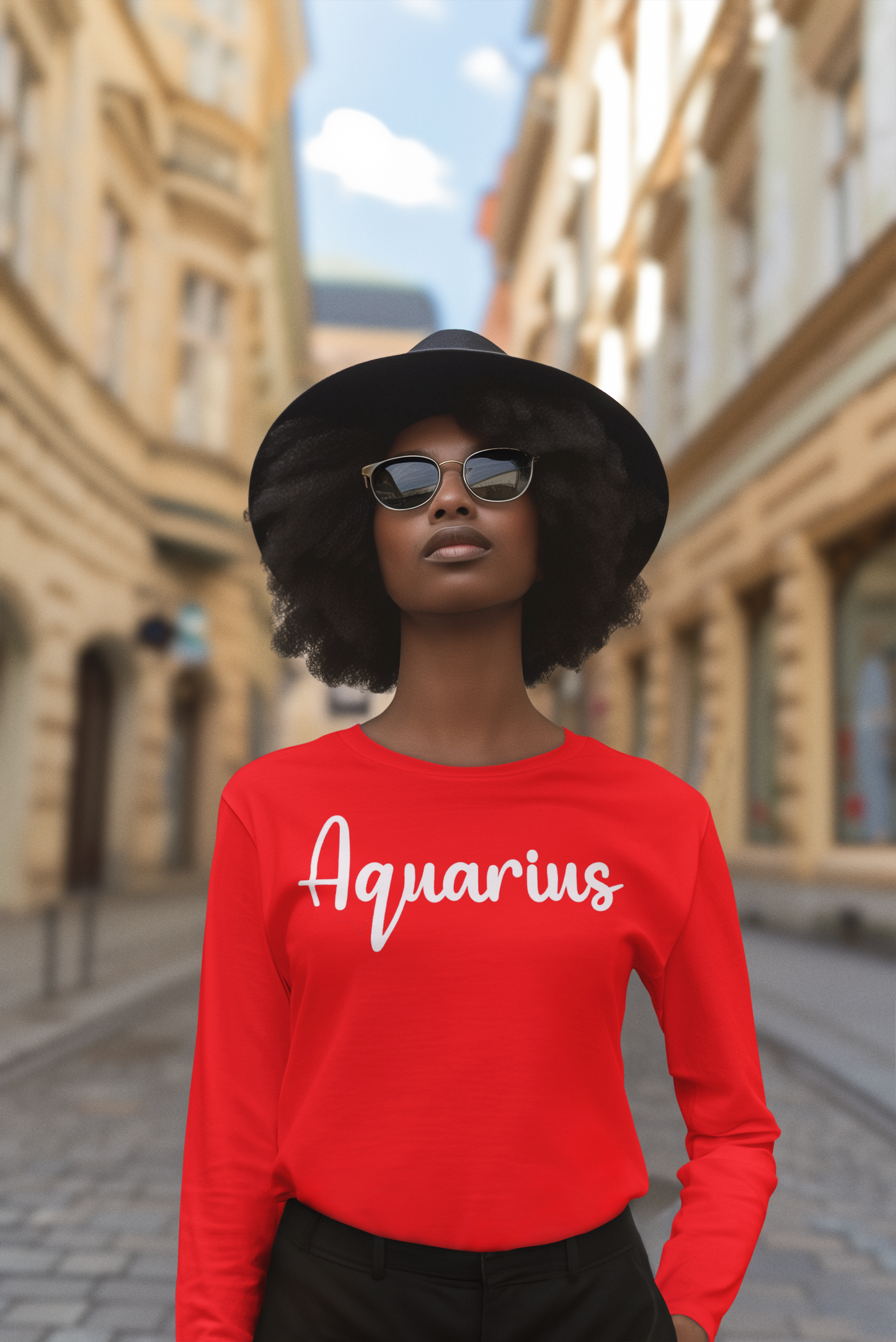 Aquarius Men Unisex Long Sleeve