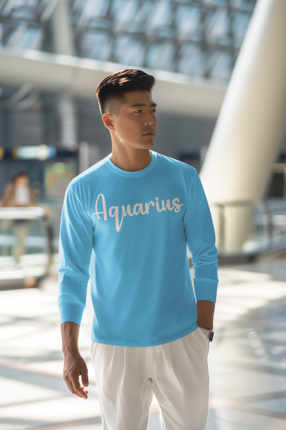 Aquarius Men Unisex Long Sleeve