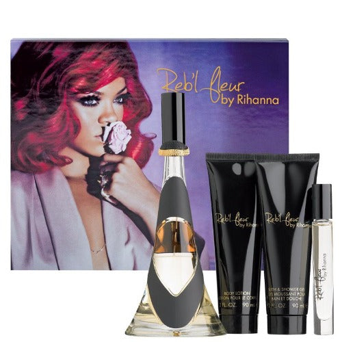 Rihanna Reb'L Fleur 4 Piece Gift Set