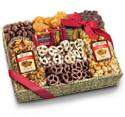 Yummy Grand Chocolate, Caramel & Crunch Gift Basket