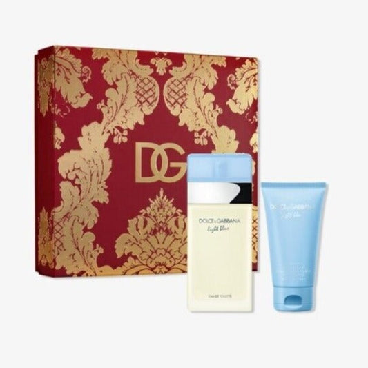 D & G Light Blue 2 Piece Gift Set