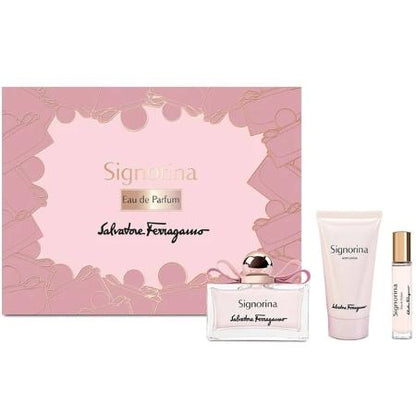 Signorina Eau De Parfum 3 Piece Gift Set