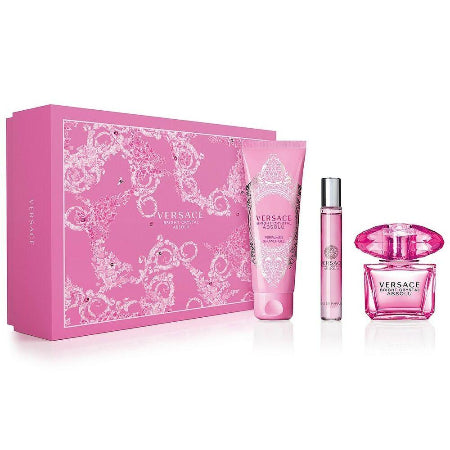 Versace Bright Crystal Absolu 3 Piece Gift Set