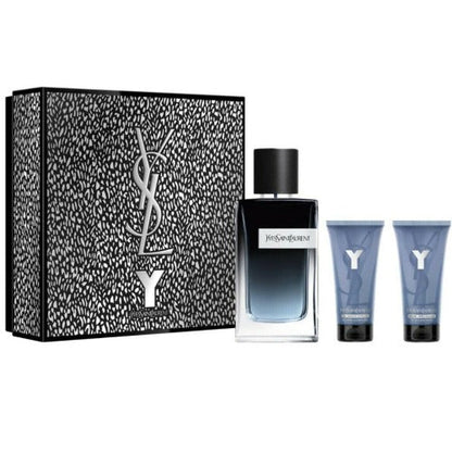 YSL Y Eau De Parfum 3 Piece Gift Set